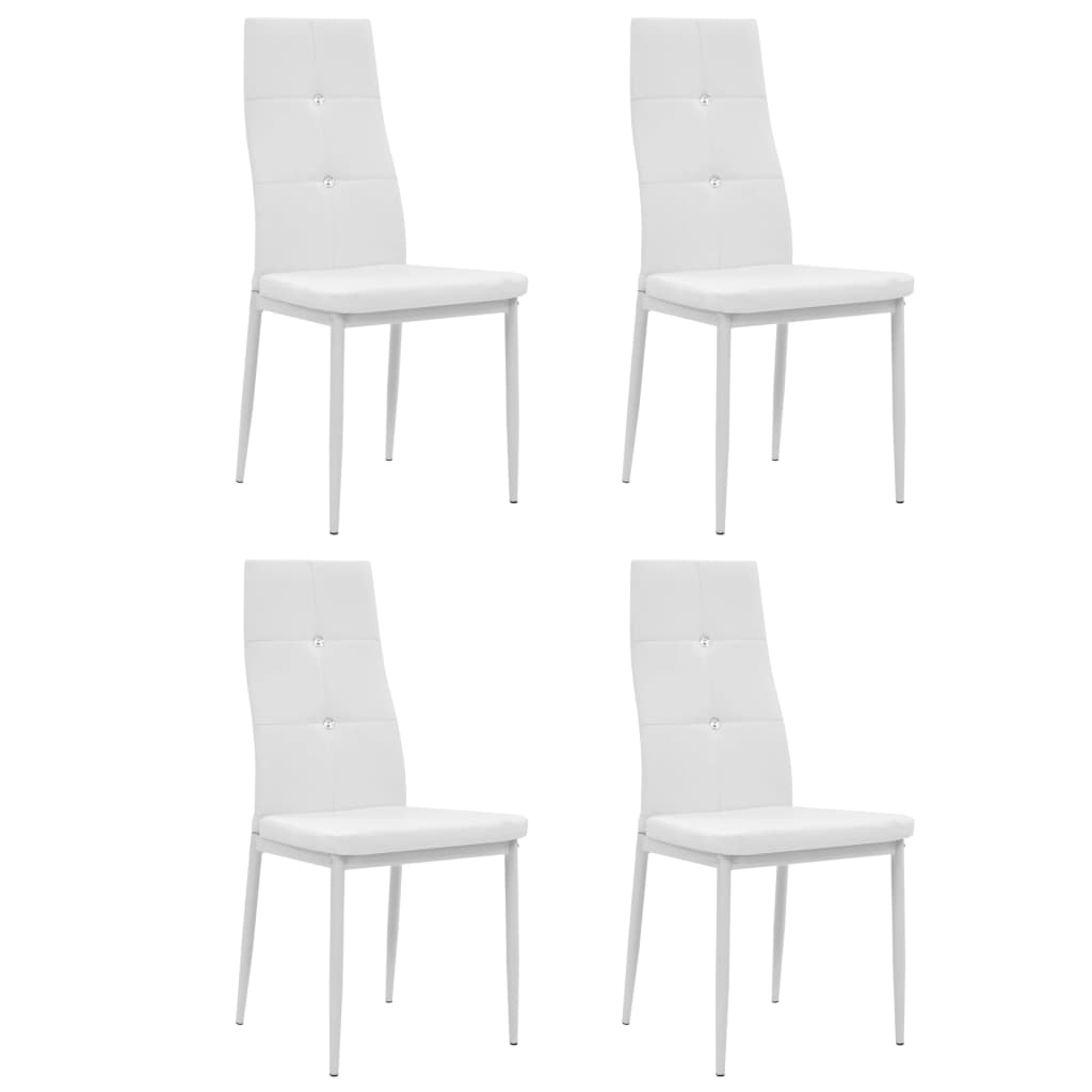 Chaises Industrielle Blanche en Similicuir-Blanc-4-La-Fabrique-Industrielle