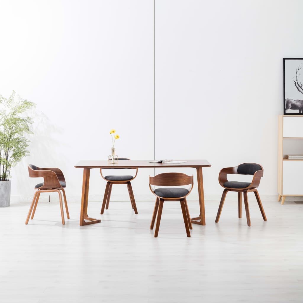 Chaises Industrielle en Bois et Similicuir Noir-Gris foncé-4-La-Fabrique-Industrielle