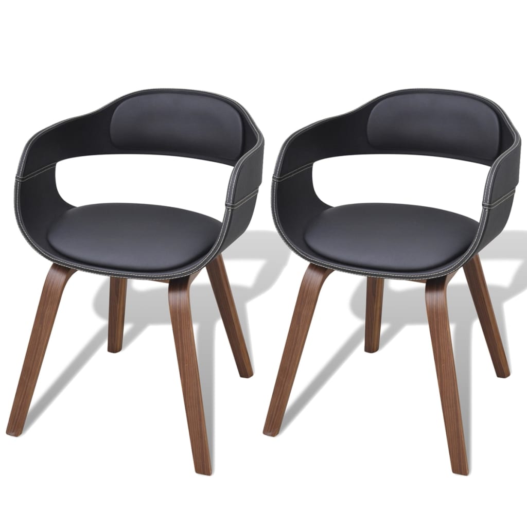 Chaises Industrielle en Bois et Similicuir Noir-Noir-2-La-Fabrique-Industrielle