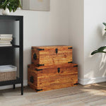 Coffre de Rangement en Bois Intérieur-La-Fabrique-Industrielle
