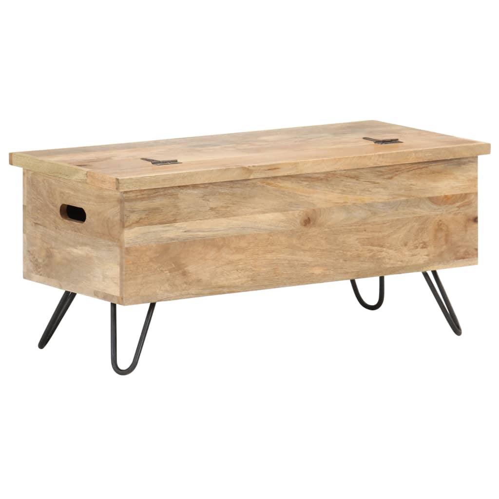 Coffre en Bois et Acier au Design Industriel-La-Fabrique-Industrielle