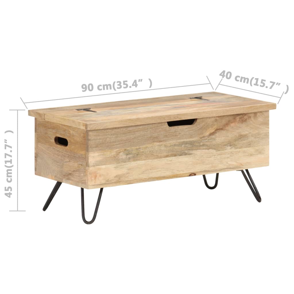 Coffre en Bois et Acier au Design Industriel-La-Fabrique-Industrielle