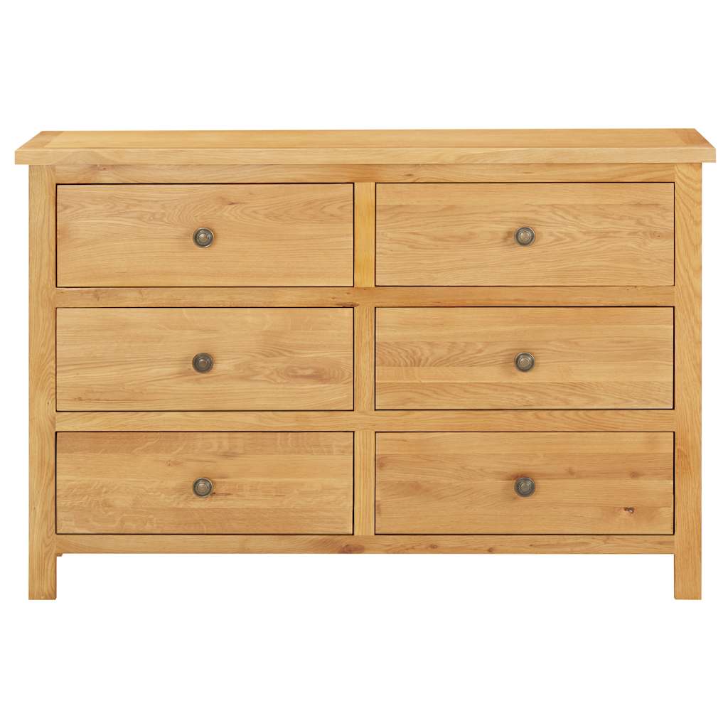 Commode 105X33,5X73 Cm Bois De Chêne Massif-La-Fabrique-Industrielle