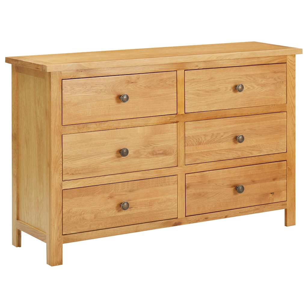 Commode 105X33,5X73 Cm Bois De Chêne Massif-La-Fabrique-Industrielle
