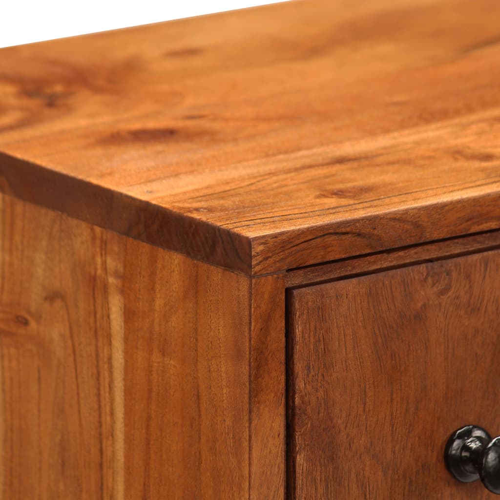 Commode À Tiroirs Bois D'acacia Massif-La-Fabrique-Industrielle