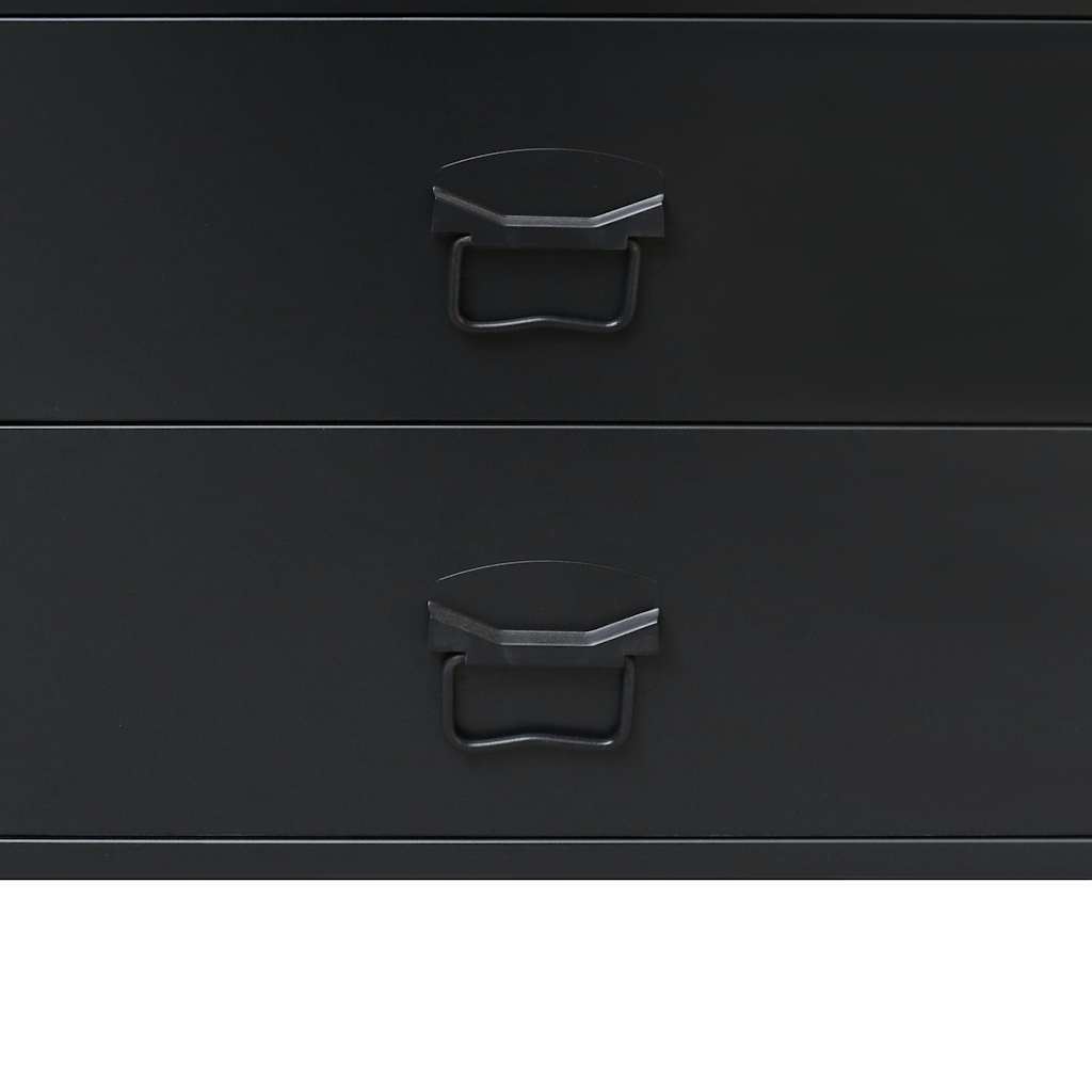 Commode À Tiroirs Métal Style Industriel 78X40X93 Cm-La-Fabrique-Industrielle