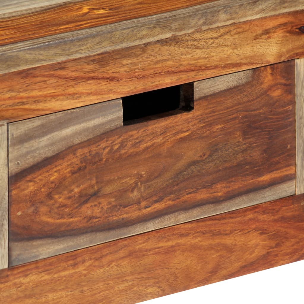 Console Élégante en Bois Massif avec Tiroirs-La-Fabrique-Industrielle