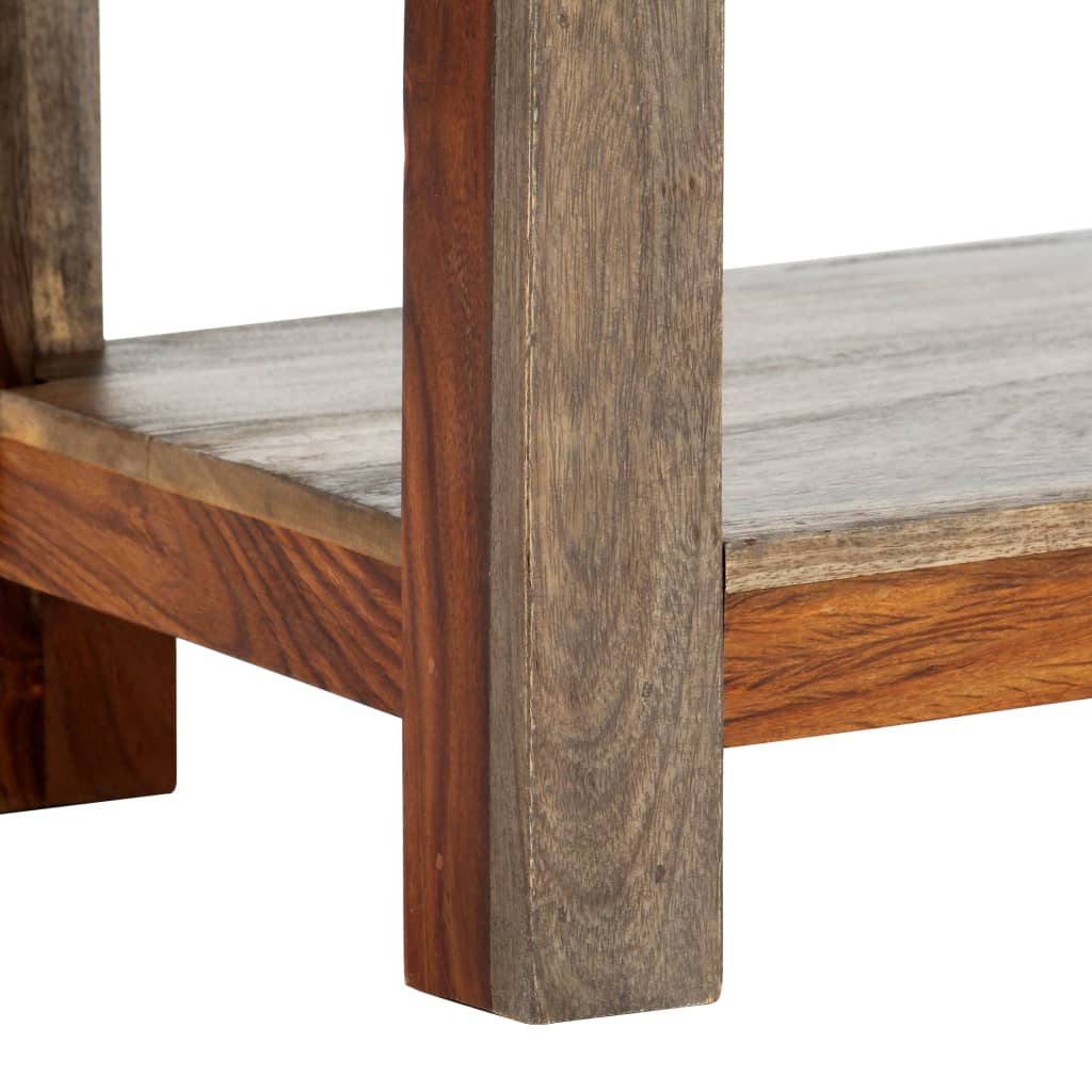 Console Élégante en Bois Massif avec Tiroirs-La-Fabrique-Industrielle