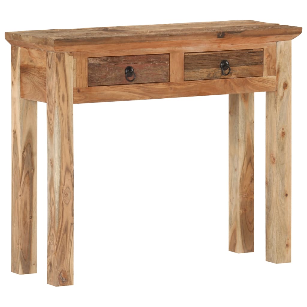 Console Élégante en Bois d'Acacia-La-Fabrique-Industrielle