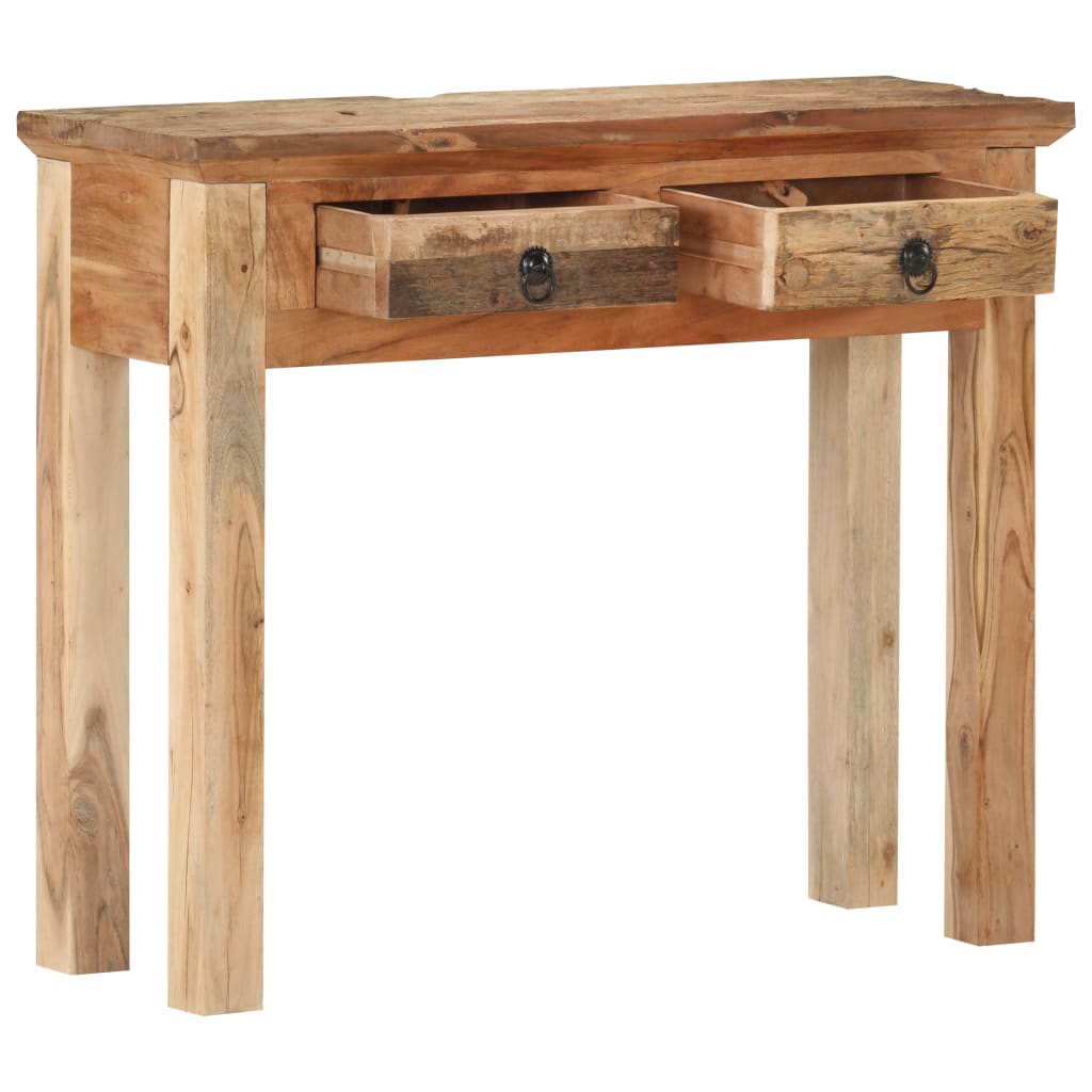 Console Élégante en Bois d'Acacia-La-Fabrique-Industrielle