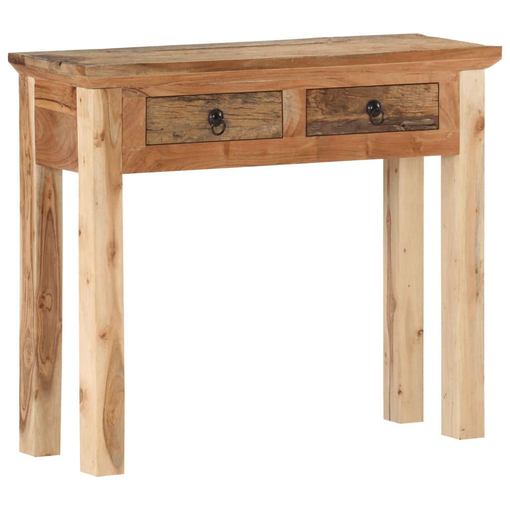 Console Élégante en Bois d'Acacia-La-Fabrique-Industrielle