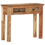 Console Élégante en Bois d'Acacia-La-Fabrique-Industrielle