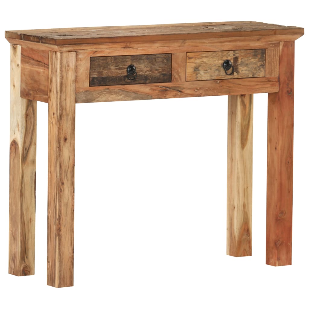 Console Élégante en Bois d'Acacia-La-Fabrique-Industrielle