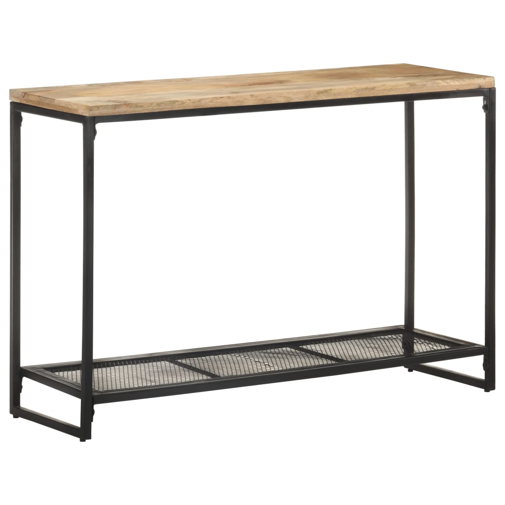Console Élégante en Manguier et Métal-La-Fabrique-Industrielle