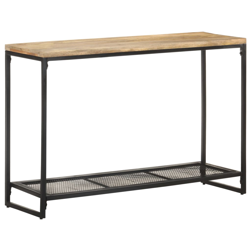 Console Élégante en Manguier et Métal-La-Fabrique-Industrielle