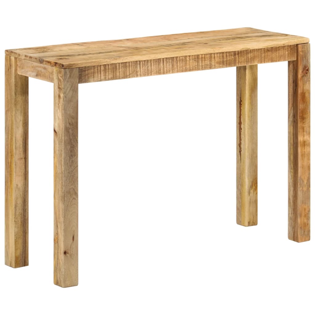 Console Fait Maison en Bois Récupéré-bois de manguier brut-1-110 x 35 x 76 cm-La-Fabrique-Industrielle