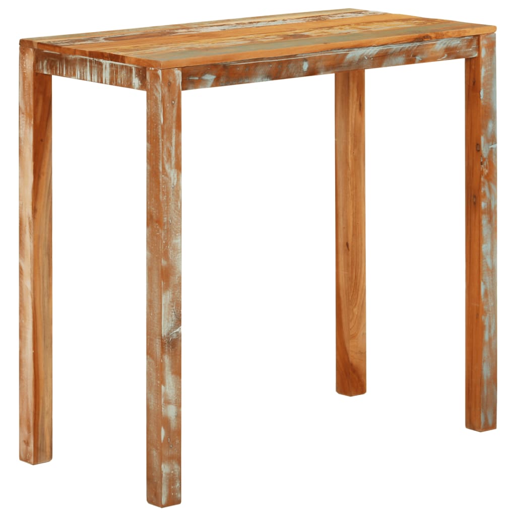 Console Fait Maison en Bois Récupéré-bois de récupération massif-1-112 x 55 x 108 cm-La-Fabrique-Industrielle