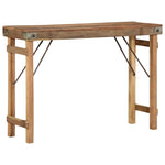 Console en Bois Massif Ancienne-La-Fabrique-Industrielle
