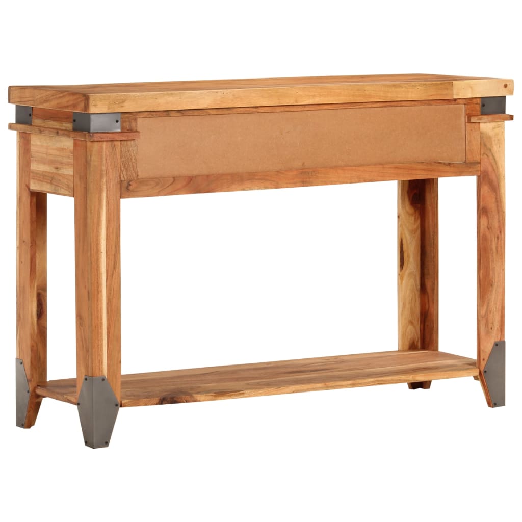 Console en Bois Massif Brut d'Acacia-La-Fabrique-Industrielle