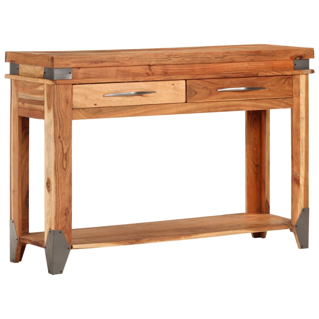Console en Bois Massif Brut d'Acacia-La-Fabrique-Industrielle
