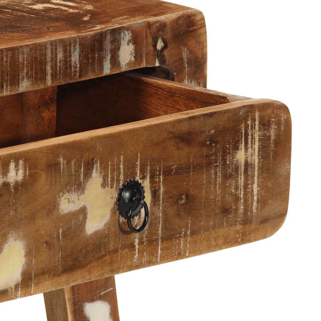 Console en Bois Massif d'Occasion Style Industriel-La-Fabrique-Industrielle