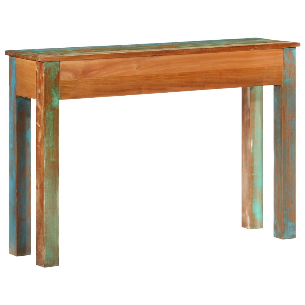 Console en Bois Massif de Récupération-La-Fabrique-Industrielle