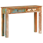Console en Bois Massif de Récupération-La-Fabrique-Industrielle