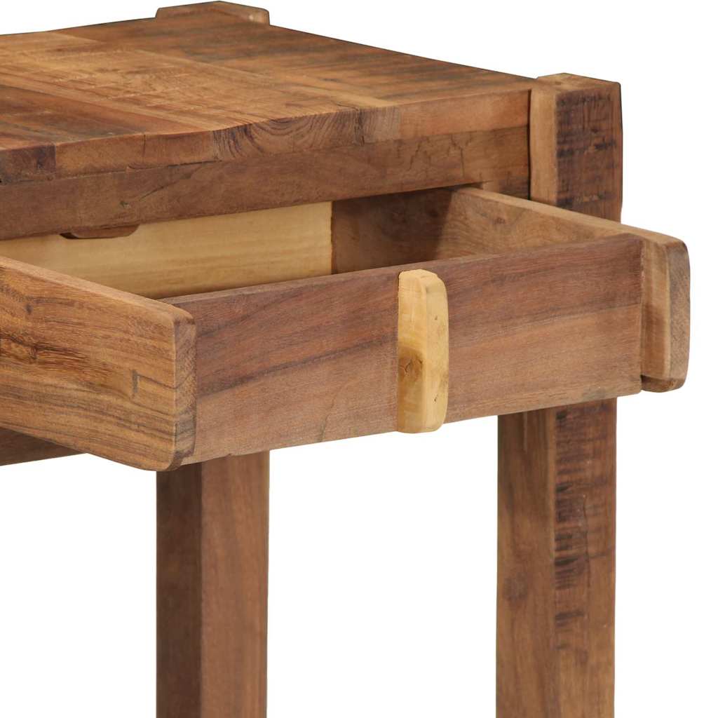 Console en Bois Recyclé au Style Rustique-La-Fabrique-Industrielle