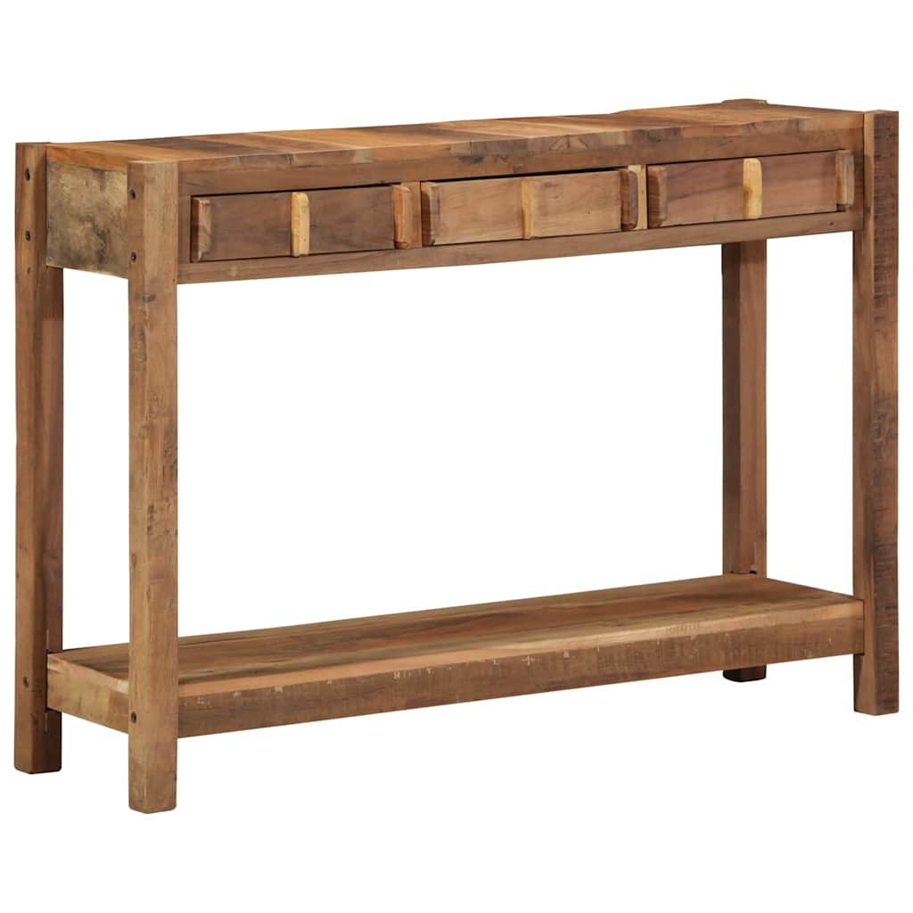 Console en Bois Recyclé au Style Rustique-La-Fabrique-Industrielle