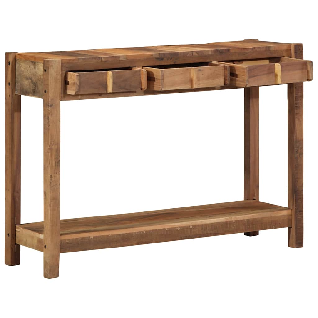 Console en Bois Recyclé au Style Rustique-La-Fabrique-Industrielle