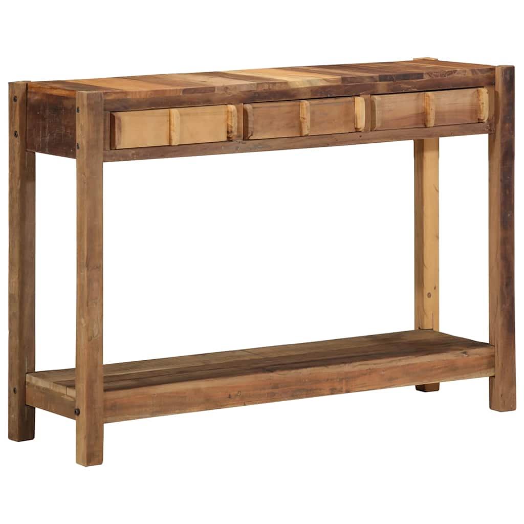 Console en Bois Recyclé au Style Rustique-La-Fabrique-Industrielle