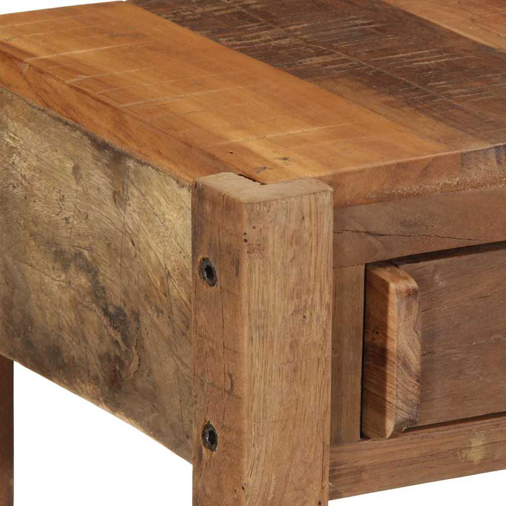 Console en Bois Recyclé au Style Rustique-La-Fabrique-Industrielle