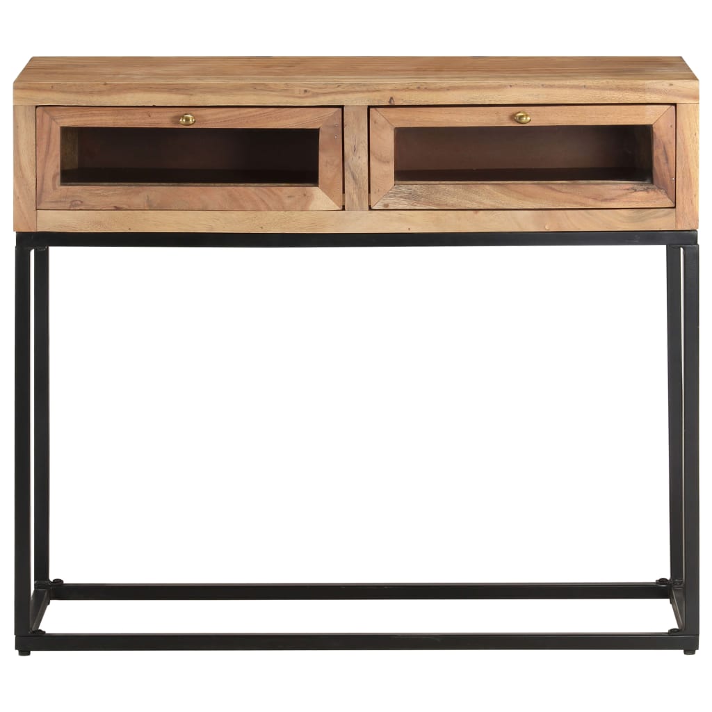 Console en Bois d'Acacia Pour entrée-La-Fabrique-Industrielle