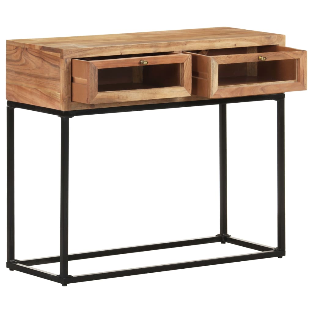Console en Bois d'Acacia Pour entrée-La-Fabrique-Industrielle