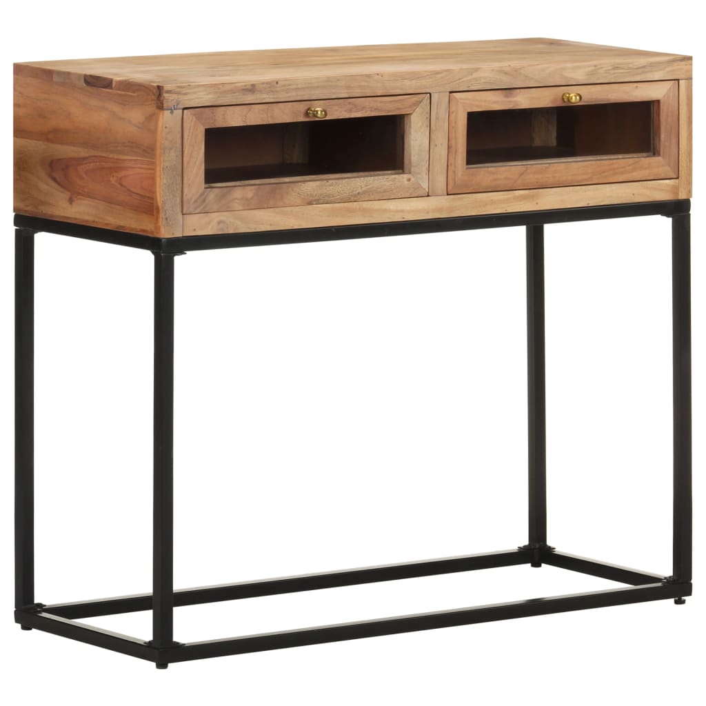 Console en Bois d'Acacia Pour entrée-La-Fabrique-Industrielle