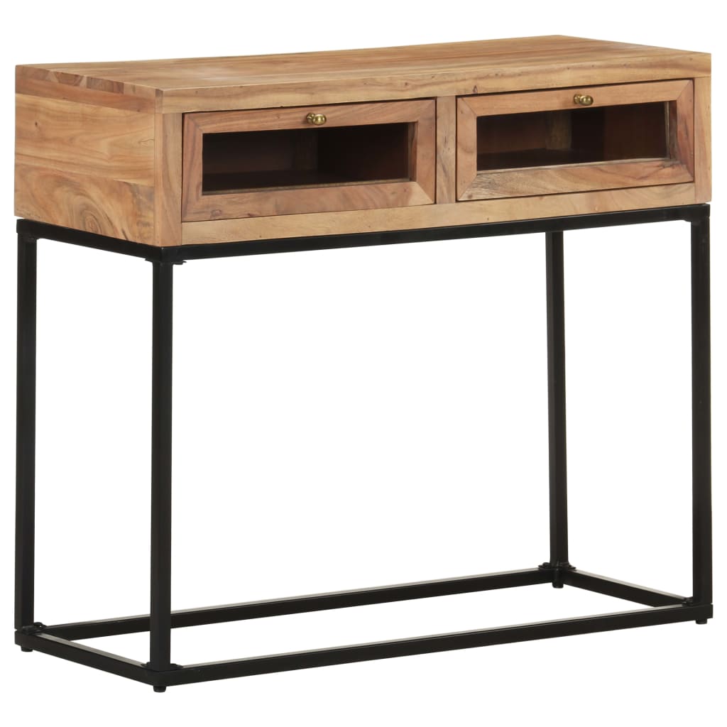 Console en Bois d'Acacia Pour entrée-La-Fabrique-Industrielle
