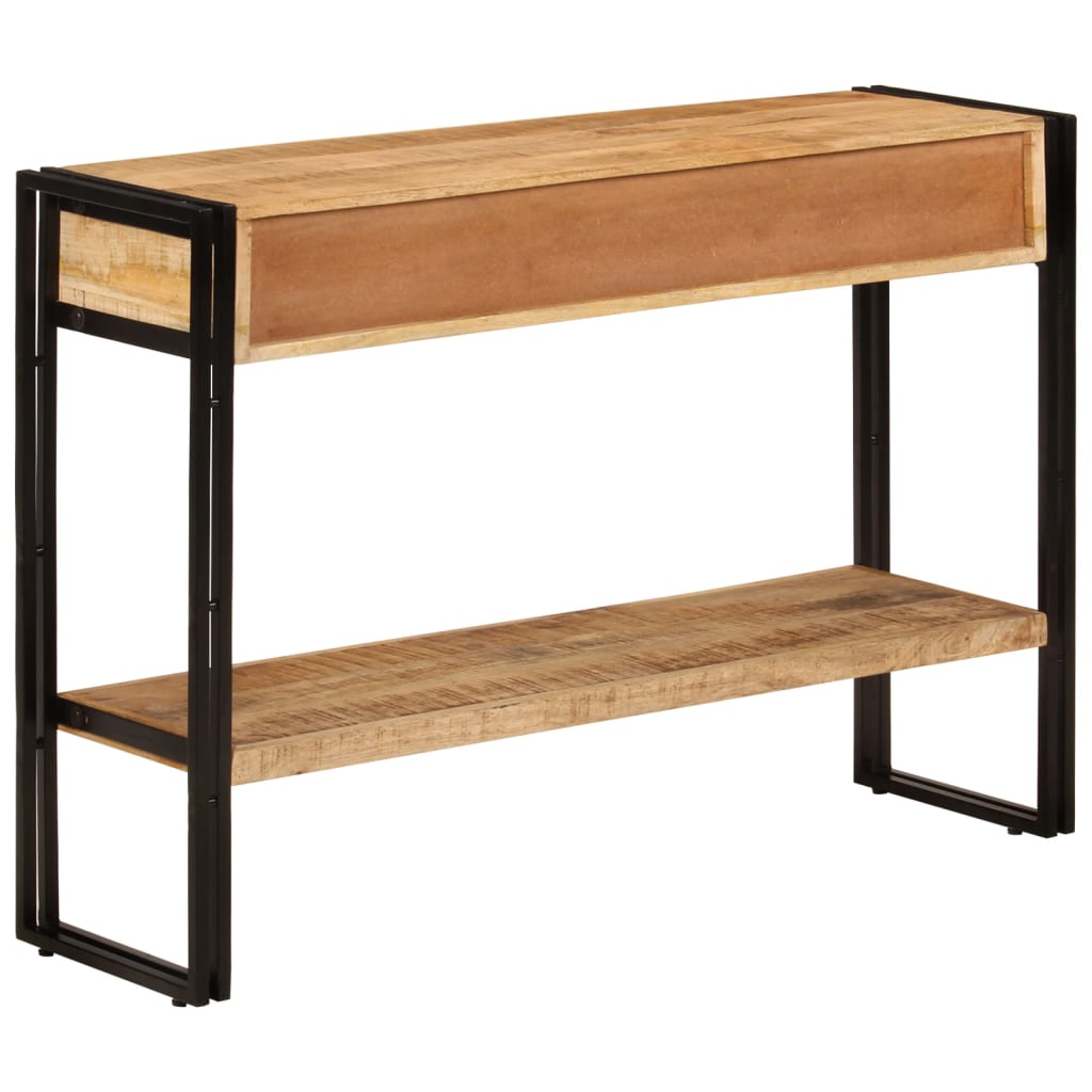 Console en Bois de Manguier Style Industriel-La-Fabrique-Industrielle