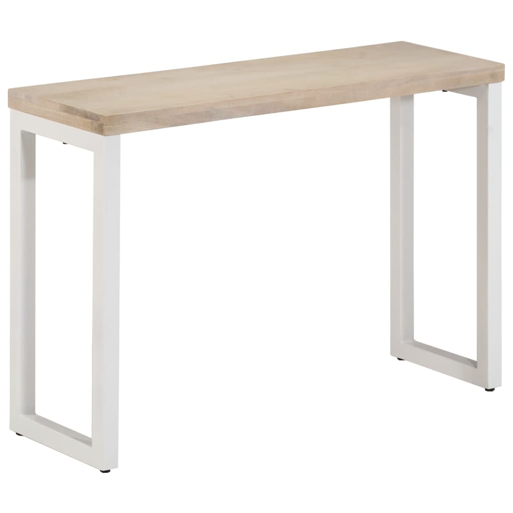 Console en Bois de Manguier au Style Scandinave-110 cm-bois de manguier massif-1-La-Fabrique-Industrielle