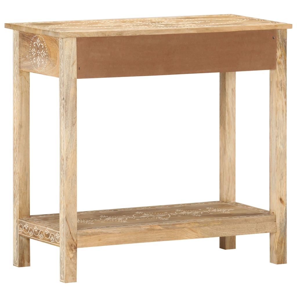 Console en Bois de Manguier avec Tiroirs-La-Fabrique-Industrielle