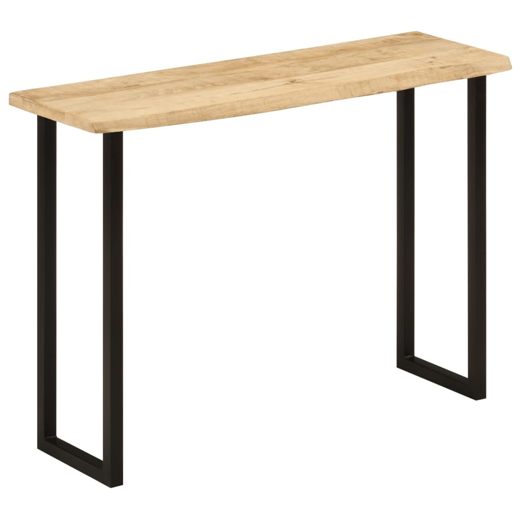 Console en Bois de Manguier et Métal-La-Fabrique-Industrielle