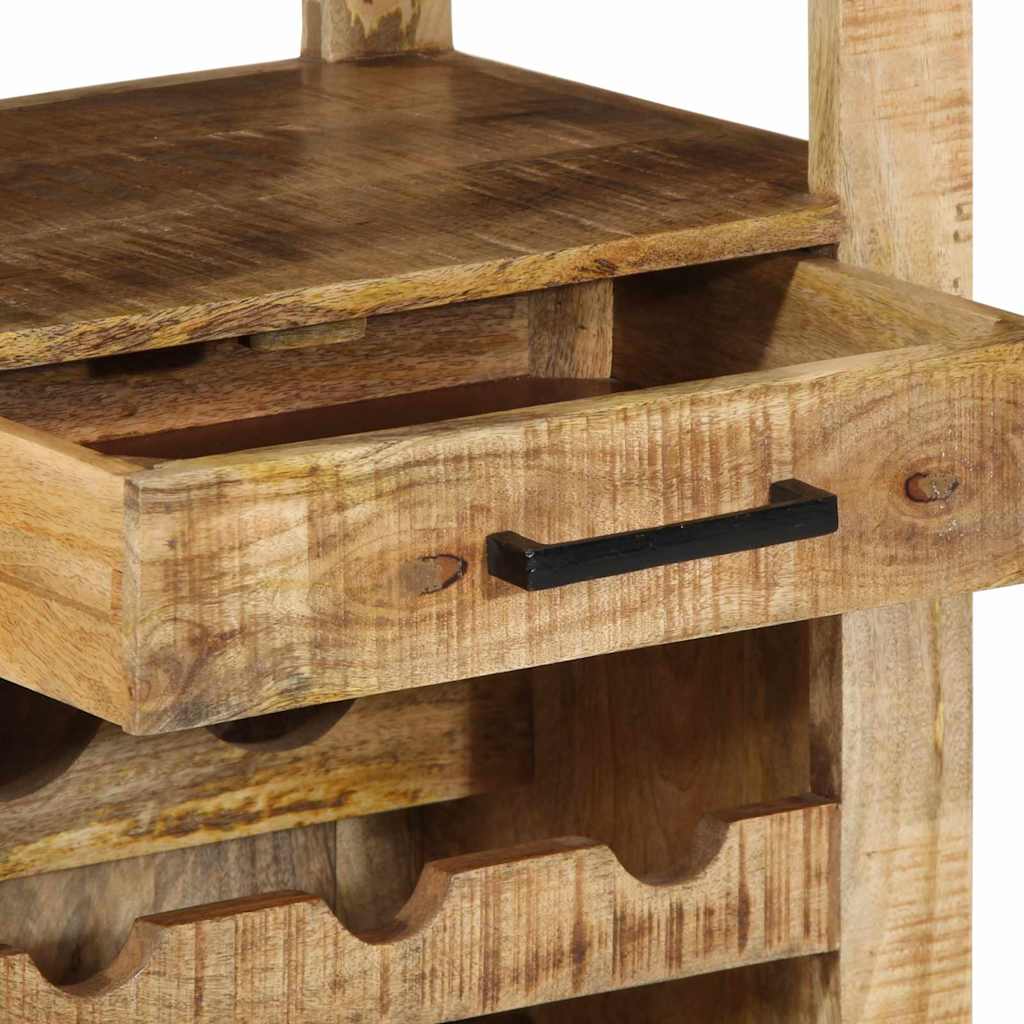 Desserte de Cuisine en Bois de Manguier-La-Fabrique-Industrielle