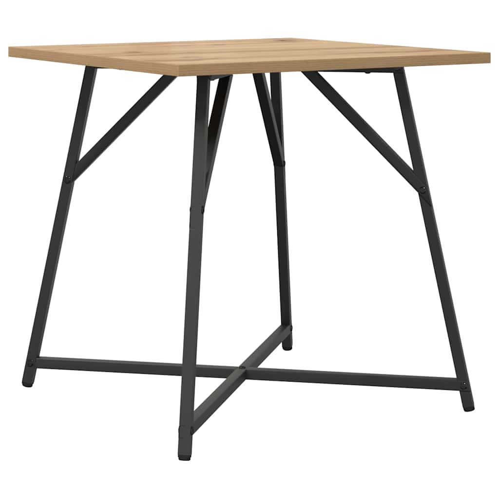 Ensemble Tables d'Appoint en Chêne et Métal-La-Fabrique-Industrielle