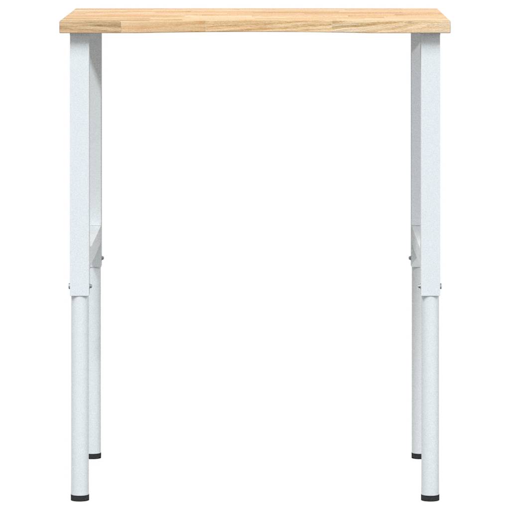 Établi 80X60X(71,5-98) Cm Bois De Chêne Massif-La-Fabrique-Industrielle