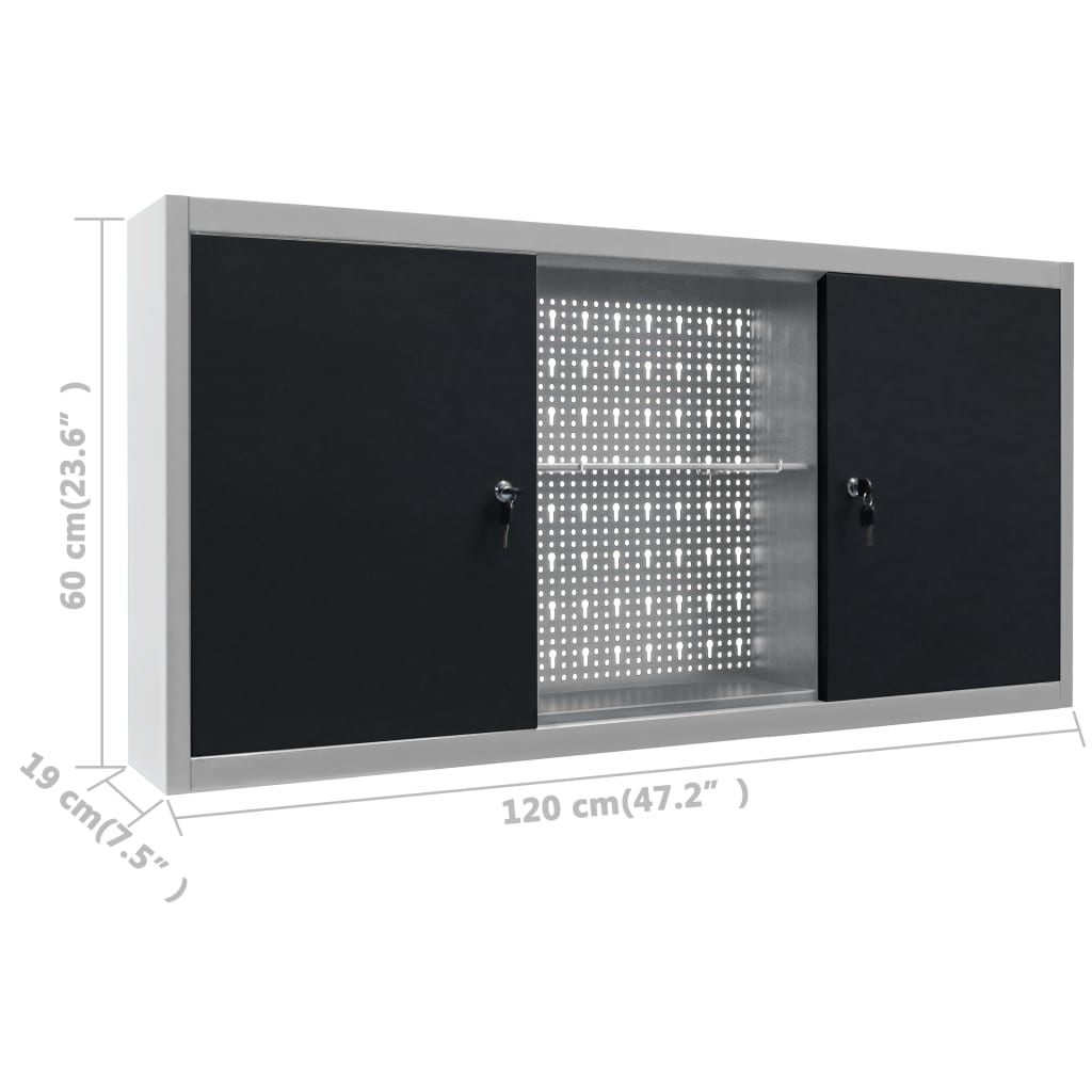 Établi Avec 3 Panneaux Muraux Et 1 Armoire-La-Fabrique-Industrielle