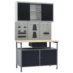 Établi Avec 3 Panneaux Muraux Et 1 Armoire-La-Fabrique-Industrielle
