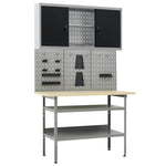 Établi Avec 3 Panneaux Muraux Et 1 Armoire-La-Fabrique-Industrielle