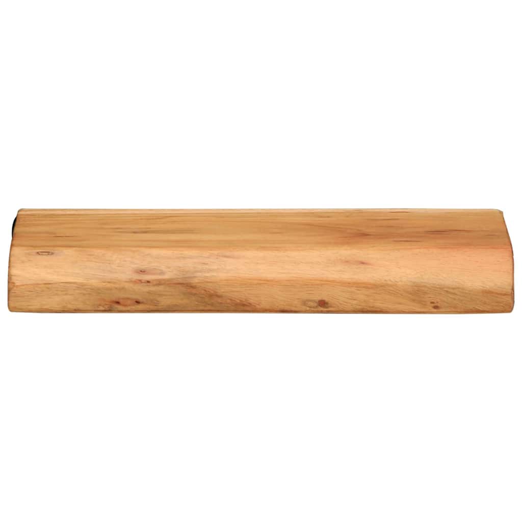 Étagère Murale en Bois Brut d'Acacia-La-Fabrique-Industrielle