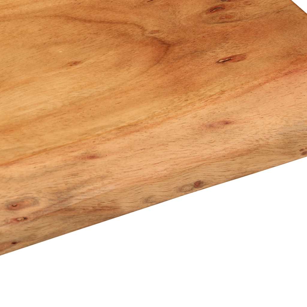 Étagère Murale en Bois Brut d'Acacia-La-Fabrique-Industrielle