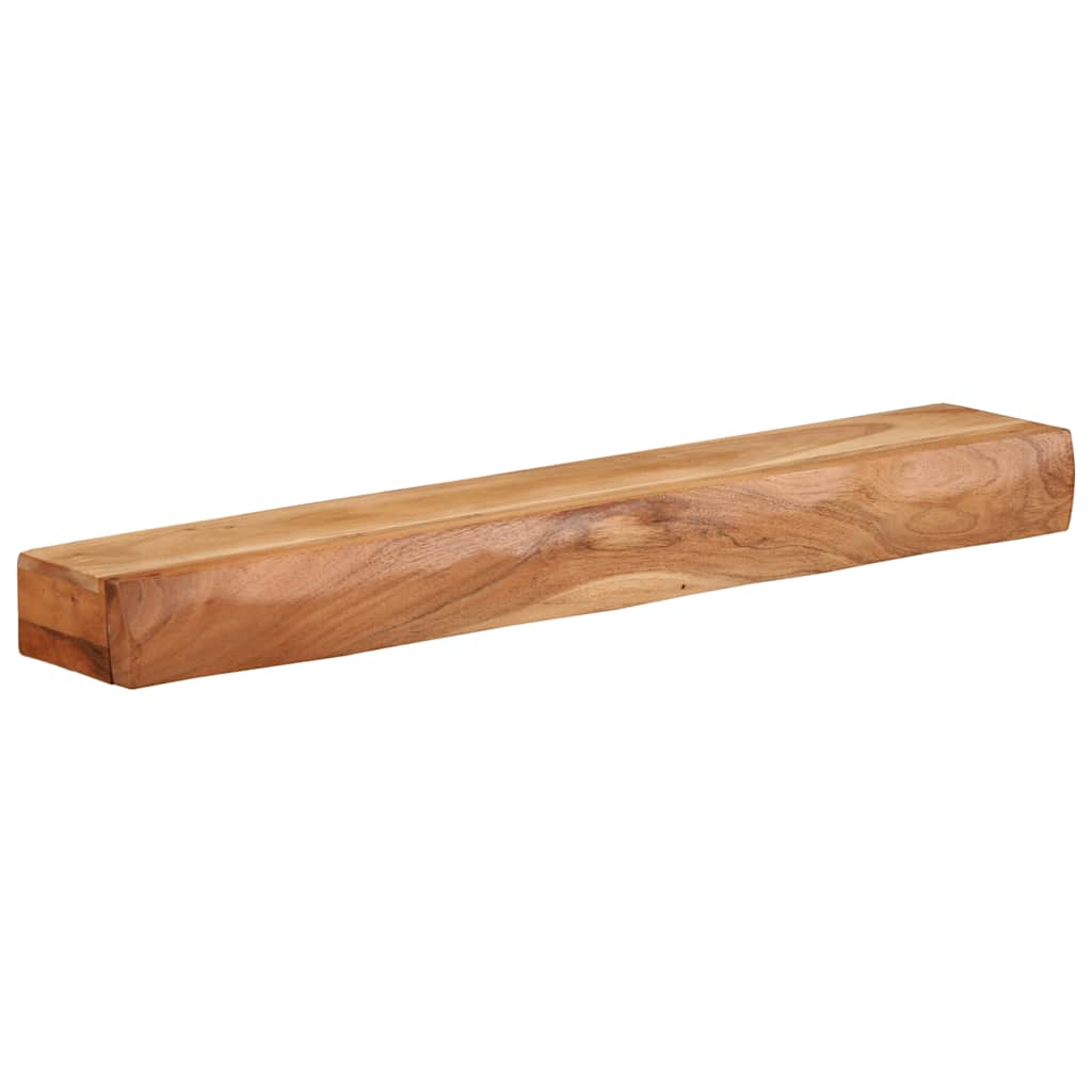 Étagère Murale en Bois Massif d'Acacia-La-Fabrique-Industrielle
