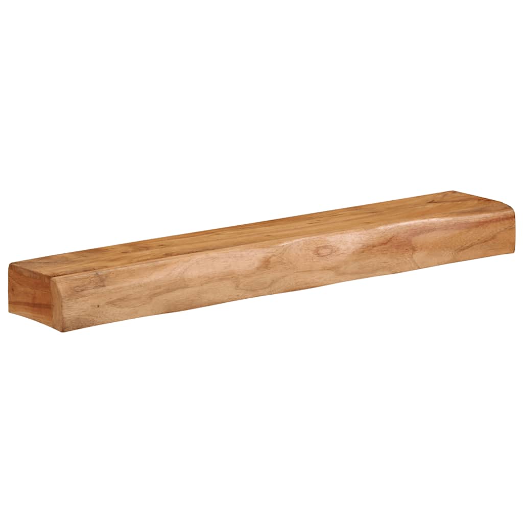Étagère Murale en Bois Massif d'Acacia-La-Fabrique-Industrielle